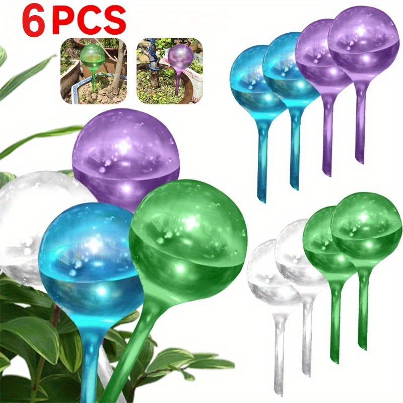 Plant Parent Kit - 6개 실내 식물 자동 급수 볼