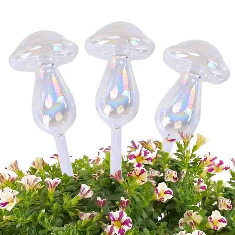 Plant Parent Kit - 1/2PCS 유리 짚 자동 식물 급수