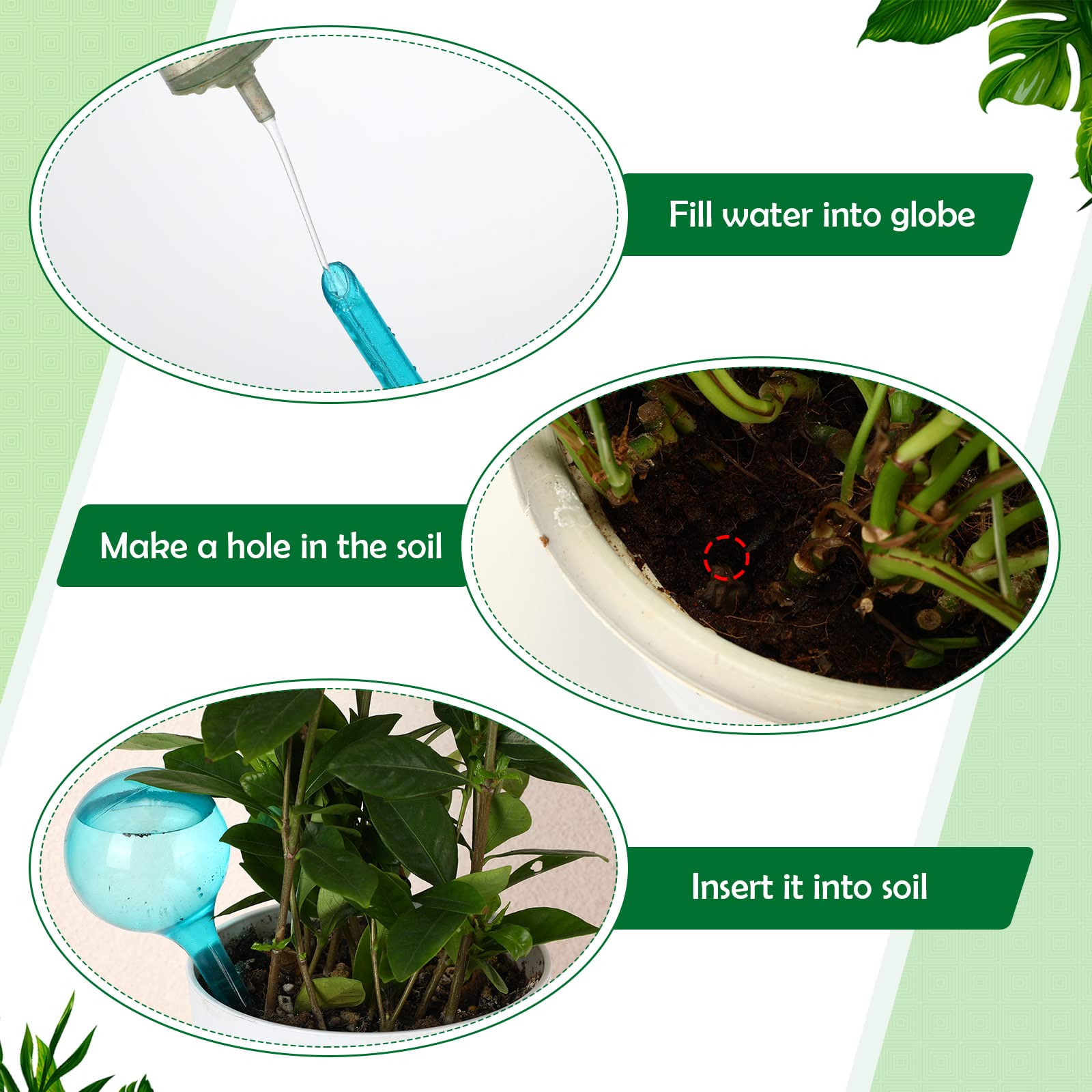 식물 물 공급기 자동 플라스틱 공 정원 물 장치, 식물 - Plant Parent Kit 리뷰 및 가격