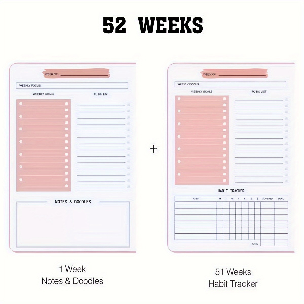 52주 영어 주간 플래너 효율성 매뉴얼 자체 인쇄 카드 - Planned Parenthood 리뷰 및 가격